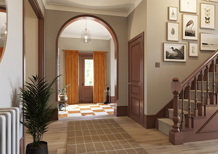 Odessa Velvet, Nectarine - Made to Measure Curtains - Image 7